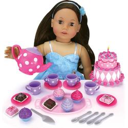Sophias by Teamson Kids Complete set met taart- en theefeestaccessoires voor Pop van 18 inch